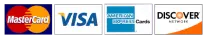Payment Methods - Visa, Mastercard, Amex